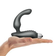 Серый вибромассажер простаты Climaximum Elate (238174)