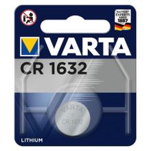 Батарейка CR1632 VARTA, 1 шт, блистер