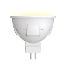 Uniel Лампа светодиодная Uniel GU5.3 6W 3000K матовая LED-JCDR 6W WW GU5.3 FR PLP01WH UL-00002424 ID - 234428