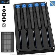 Набор отверток iFixit Pro Tech Screwdriver Set 5-piece, Standard 5 шт крестовые и плоская  IF145-396
