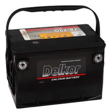 Аккумулятор автомобильный DELKOR 78-730 6СТ-95 боковые клеммы 260x179x186