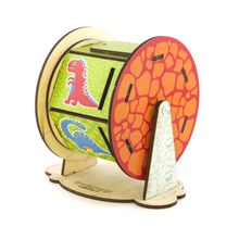 Обучающий набор WOODLANDTOYS Барабан-динозаврики