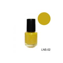 Краска для стемпинг желтая LNS-02