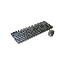 Клавиатура + мышь Kreolz WMKM 22 Black USB