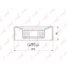 Ролик Обводной Приводного Ремня Bmw 1-Ser 114i-118i (F21) 10-   3-Ser 316i-320i F30,F80 12-   Citroen Berlingo C3 C4 C5 Ds3 Ds4 Ds5 1.4 1.6 09-   Peugeot Partner 2008 207 208 3008 308 408 5008 508 1.4 1.6 09-   Wp LYNXauto арт. PB7226