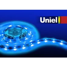Лента ULS-5050-30LED m-10mm-IP20-DC12V-7,2W m-5M-BLUE