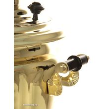 Электрический самовар 3 литра желтый "конус" с автоматическим отключением при закипании воды, арт. 130235к