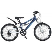 NOVATRACK Action-JS200 (7ск,алюм.рама,аморт.вилка,диск.торм, Shimano FT30)(X52108-К, колесо 20", синий)