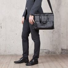 Lakestone™ Мужская деловая сумка Langton Black