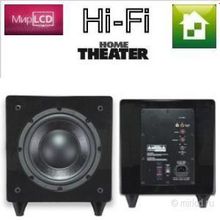 Current Audio FLSUB8B Piano Black Lacquer
