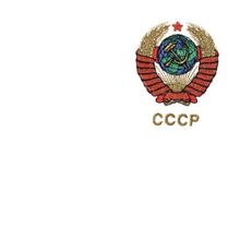 Футболка-поло СССР с гербом. РК