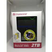 ЖЕСТКИЙ ДИСК 2TB TRANSCEND STOREJET 25M3 TS2TSJ25M3S USB3.1