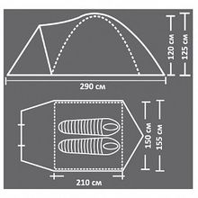 Campack-Tent Палатка Campack Tent Mount Traveler 2