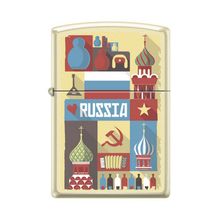 Zippo Зажигалка  216 RUSSIAN POSTCARD