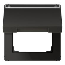 Jung Крышка откидная с возвратной пружиной и полем для надписи 12x15мм Jung LS 990 антрацит AL2990NAKLAN ID - 86920
