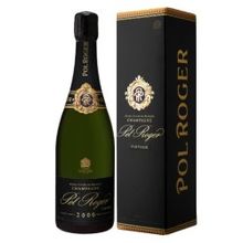 Шампанское Поль Роже Брют Винтаж, 0.750 л., 12.5%, сухое, белое, 2004, BOX, 6