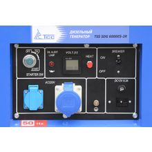 Дизель генератор TSS SDG 6000ES-2R