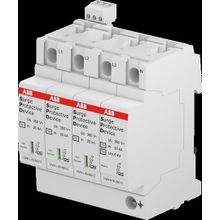 Ограничитель перенапряжения УЗИП OVR T2 3N 40-440s P TS QS | код 2CTB815704R3700| ABB