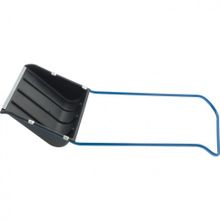 Движок для снега 550 х 430 мм, полипропиленовый, металлическая планка СИБРТЕХ