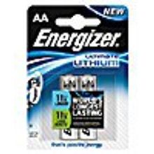 Батарейка AA Energizer Ultimate LITHIUM LR6 FR6 литиевая (2 шт упаковка) пальчиковая