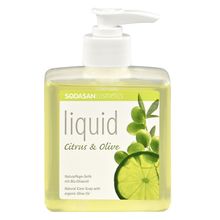 Sodasan жидкое цитрус-олива с дозатором