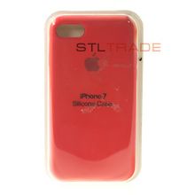 накладка Silicone Case для iPhone 7 8 4,7 красная