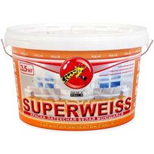 Поли-Р Superweiss 3.5 кг супербелая