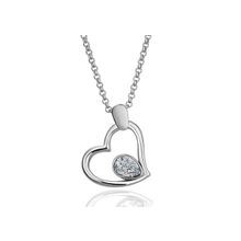 Подвеска  Сердце с кристаллом Swarovski