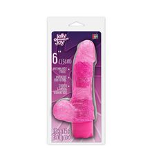 Dream Toys Розовый водонепроницаемый вибратор JELLY JOY ELASTIC ENIGMA MULTISPEED VIBE - 15 см. (розовый)