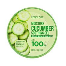 Увлажняющий успокаивающий гель с экстрактом огурца Lebelage Moisture Cucumber Purity 100% Soothing Gel 300мл
