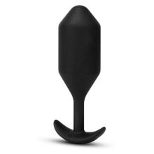 Черная вибропробка для ношения Vibrating Snug Plug 5 - 16,5 см. (246905)