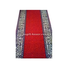 Палас дорожка красный, 1.2 x 13