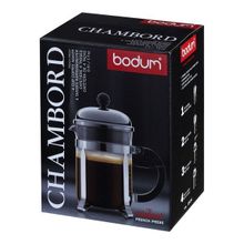 Френч-пресс хром Bodum Chambord 0,5л