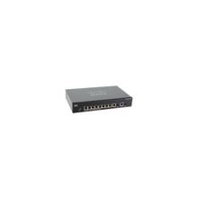 коммутатор Cisco SB SRW208MP-K9-EU, Managed Max PoE Switch, 8-port 10 100Mbps