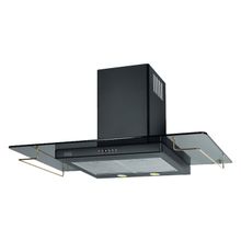 Вытяжка KRONA JASMIN 900 BLACK Dark GLASS gold 5Р