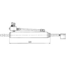 Ultraflex Гидроцилиндр небалансирный Ultraflex UC 133V-IOB 39985V
