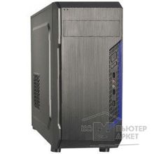 EXEGATE EX266317RUS Корпус Miditower  XP-323 Black, ATX, <XP450, Black,120mm>, 2 USB, Audio