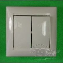 Legrand 774308 Valena переключатель 2напр., 2-кл., сл. кость