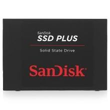 жесткий диск SSD 120ГБ, 2.5, SATA III, SanDisk Plus, SDSSDA-120G-G26