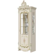 Мэри-Мебель Пенал Шейх ГШ-02 цвет слоновая кость ID - 292794