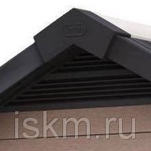 Дачный сарай сборный хозблок из ДПК Fusion 757 Mahagone