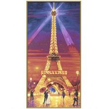 Schipper Эйфелева башня ночью 40х80 см