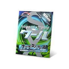 Sagami Презерватив Sagami Xtreme Mint с ароматом мяты - 1 шт.