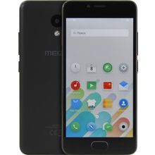 Смартфон Meizu M5c    M710H-32Gb    Black (1.3GHz, 2GbRAM, 5"1280x720 IPS, 4G+WiFi+BT+GPS, 32Gb+microSD, 8Mpx, Andr)