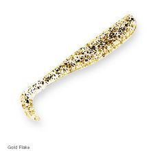 Мягкая приманка Slim Swimmerz, 2.5", Gold Flake, 8шт. Zman