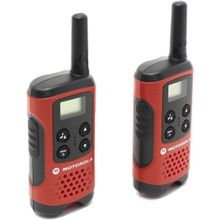 Motorola   TLKR-T40   2 порт. радиостанции (PMR446, 4 км, 8  каналов,  LCD,  3xAAA)   P14MAA03A1BB