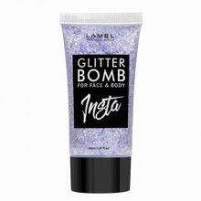 LAMEL PROFESSIONAL PROFESSIONAL Жидкий глиттер для макияжа INSTA Glitter Bomb | Ламель