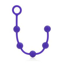 California Exotic Novelties Набор фиолетовых анальных цепочек Posh Silicone “O” Beads (фиолетовый)