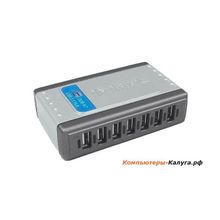 Концентратор USB D-Link DUB-H7 7-ми портовый USB 2.0 концентратор, скорость до 480 Мбит с