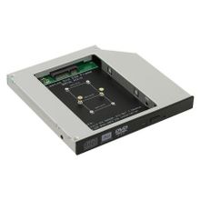 Шасси для SSD mSATA в отсек 5.25 12.7мм, Orient UHD-2MSC12"